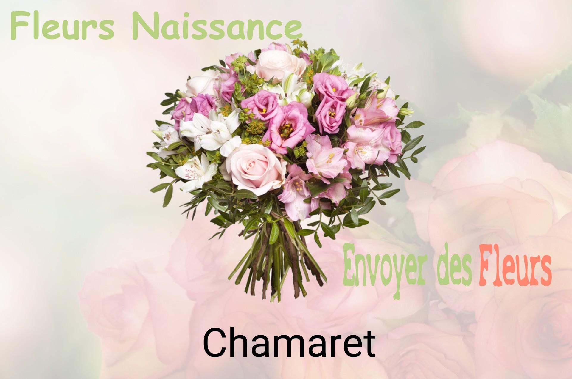 Bouquet de fleurs de naissance livré à Chamaret